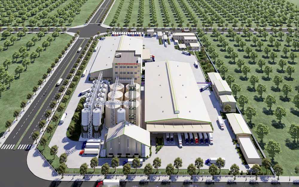 Xây dựng Nhà máy chế biến thức ăn chăn nuôi cao cấp Nutreco Hà Tĩnh